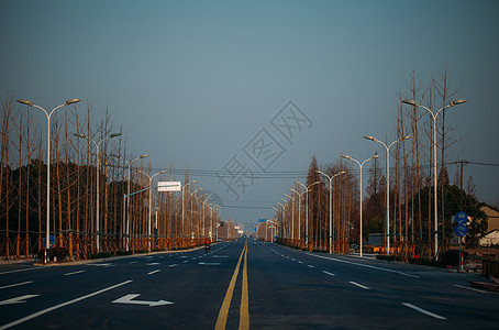 车背景素材秋天公路素材背景