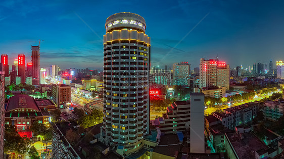 湖北武汉亚洲大酒店高清接片全景