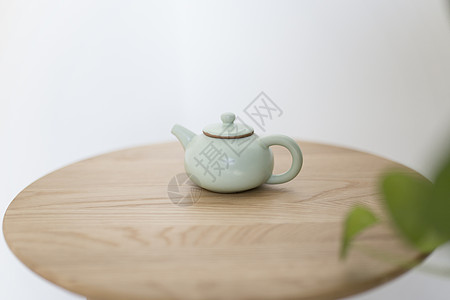 茶壶一壶茶圆桌高清图片