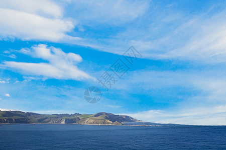 复古风海边风景图片