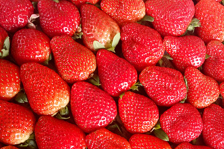 草莓美味多汁高清图片