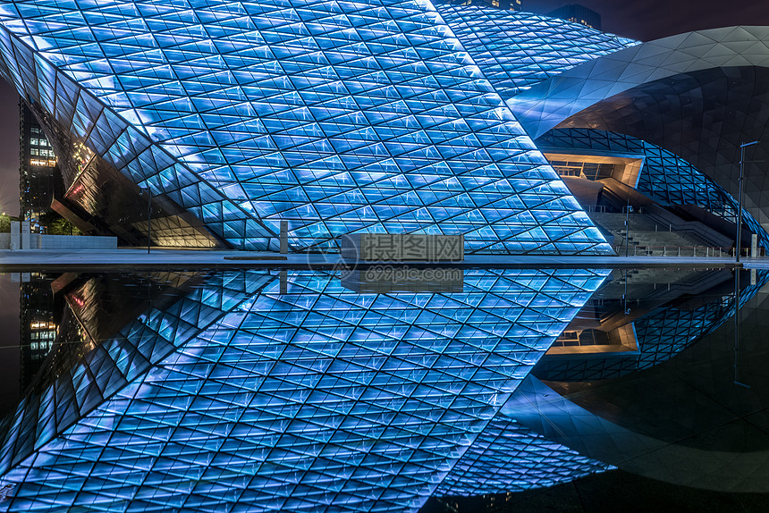 建筑夜景图片