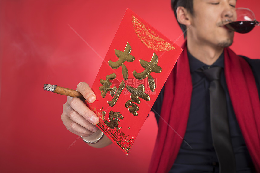 新年商务人像图片