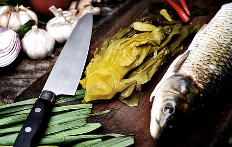酸菜鱼食材图片