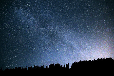 星空背景圆圈纹路高清图片