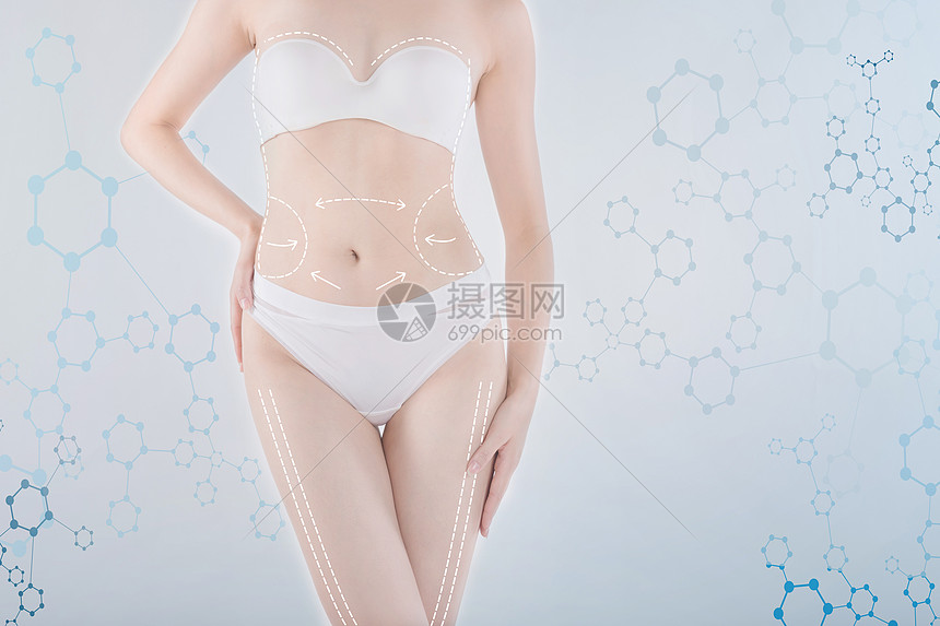 美女形体美容图片