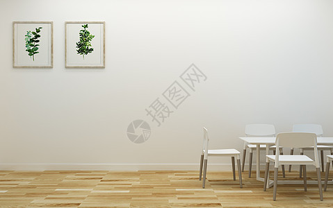 现代简洁风餐厅家居陈列室内设计效果图图片