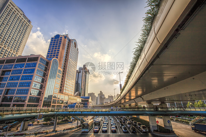 上海静安区风景图片