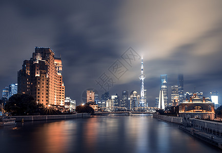 上海夜景风光高清图片
