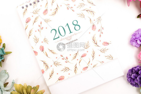 2018鲜花背景留白图片