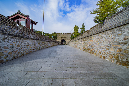 历史优秀建筑城墙背景