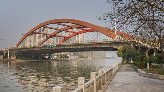 上海申江路桥沿江休闲道图片