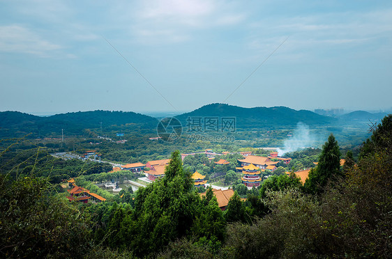 武汉灵泉寺风景图片