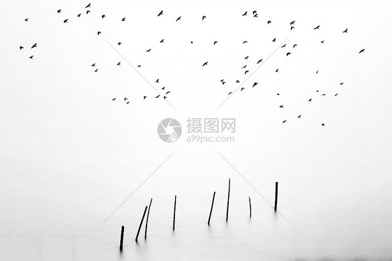 中国风水墨素材风光图片