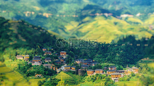 千年瑶寨自然村庄寨子古村落背景