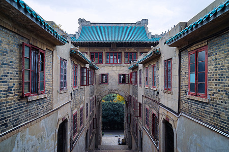 国立武汉大学樱园校舍背景图片