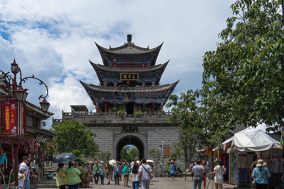 云南大理古城风景图片