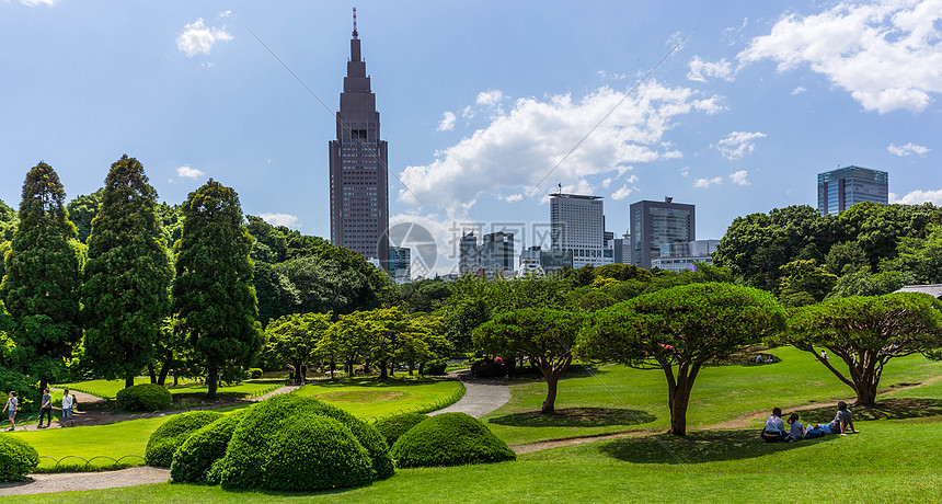 日本东京新宿御苑图片