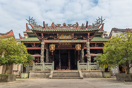 高凉巾帼夫人冼太庙图片素材