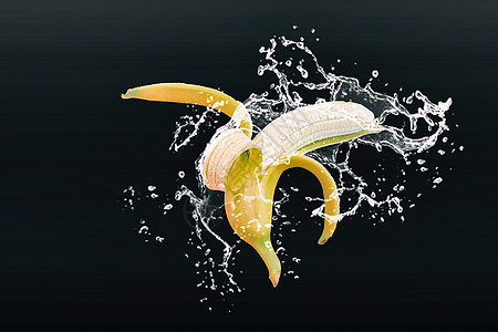 水果底纹新鲜的香蕉素材图片背景