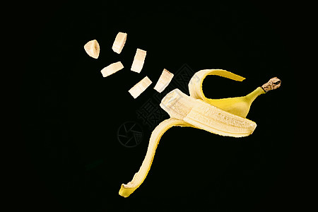 水果底纹新鲜的香蕉素材图片背景