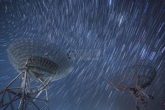 射电望远镜星轨图片