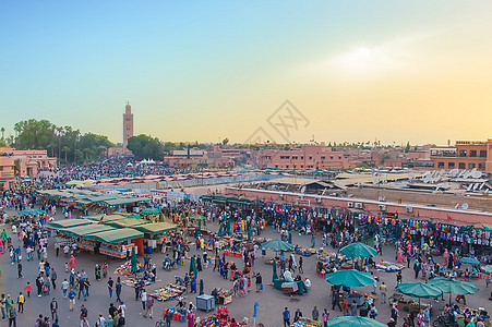 摩洛哥马拉喀什广场,图片