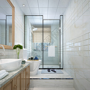 浴室柜效果图现代卫生间效果图背景