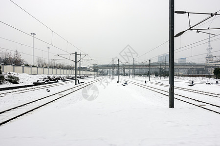 雪后的雪景图片