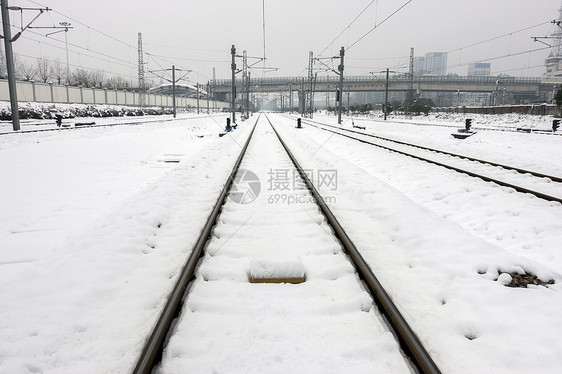 大雪后的雪景图片