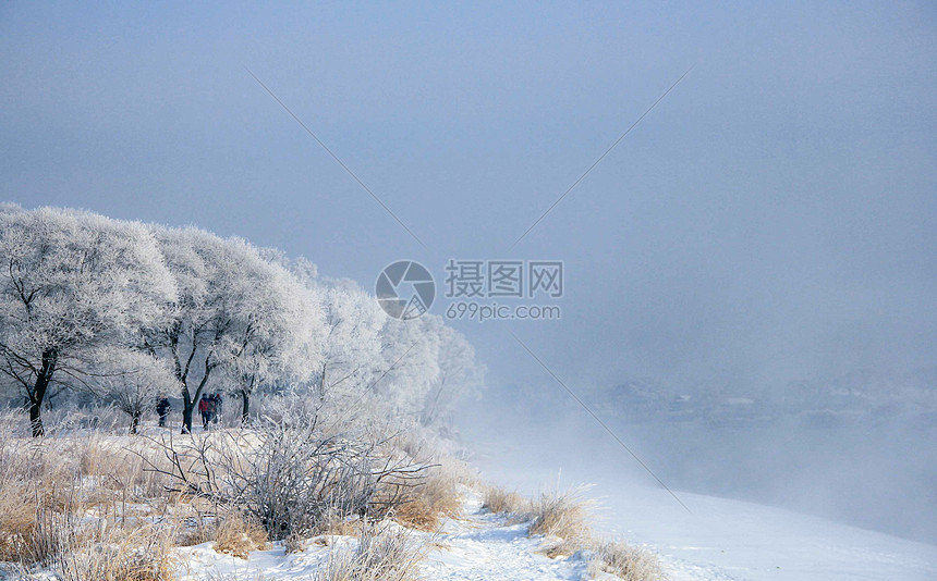 雾凇岛图片