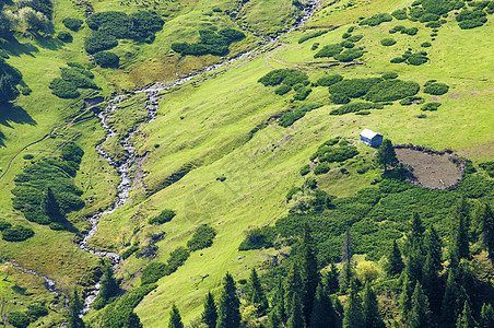 新疆独库公路天山草场奇景风景高清图片素材