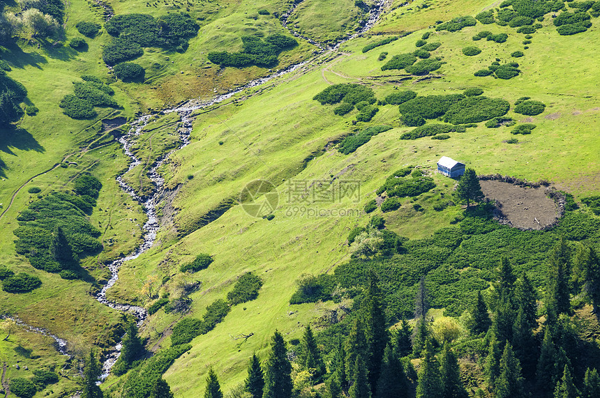 新疆独库公路天山草场奇景图片