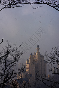 雪中的城堡图片