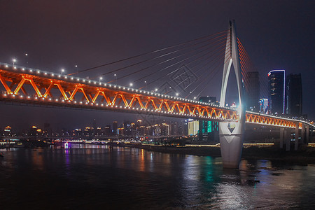 雾都重庆长江大桥图片