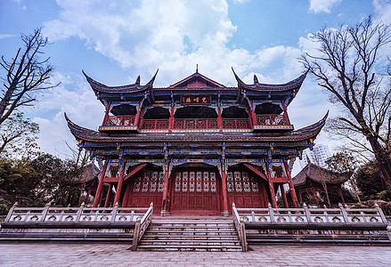 重庆璧山秀湖公园古建筑图片