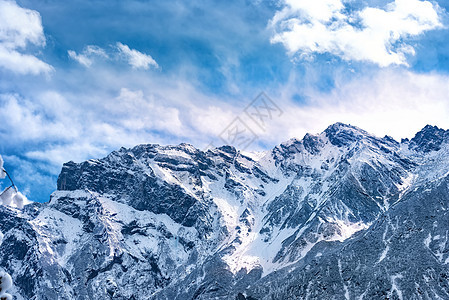 川西雪山图片