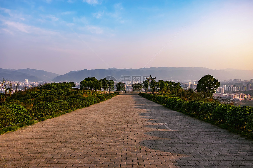 重庆北碚小城风光图片