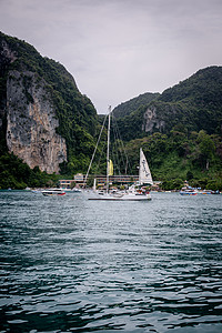 泰国帆船泰国风光背景