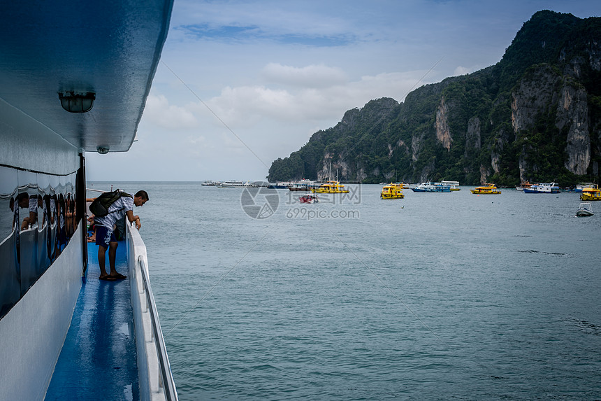 泰国游船风景图片