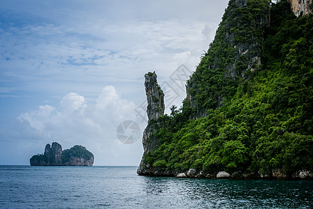 泰国金沙岛泰国普吉岛风光背景