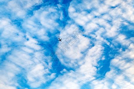 天空和飞机的素材图片高清图片