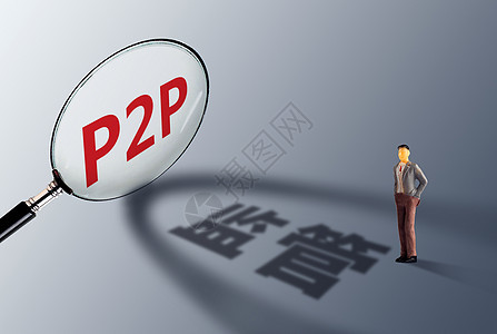 P2P网贷监管背景图片