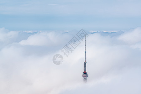 上海的平流雾图片