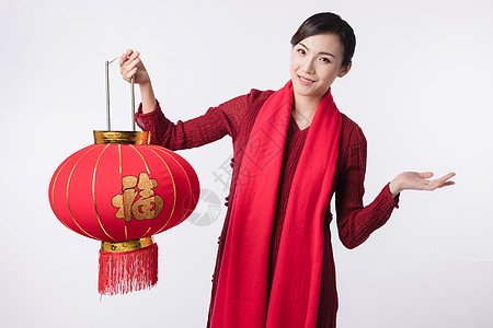 照片  |春节拿红包儿童形象立即下载照片  |新年家庭贴福字立即下载