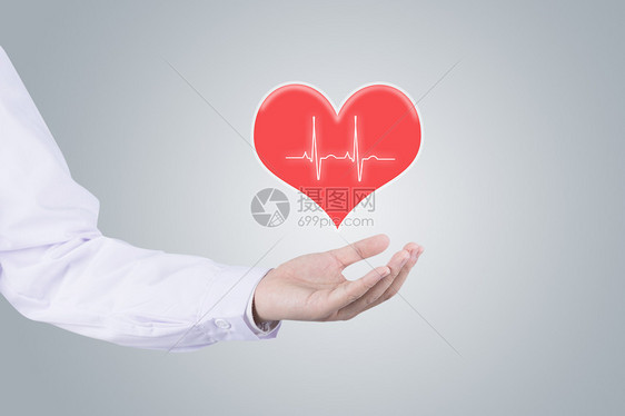 心脏/持有医学概念图片