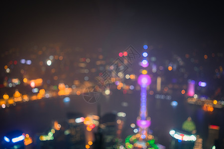 上海外滩金融中心夜景图片