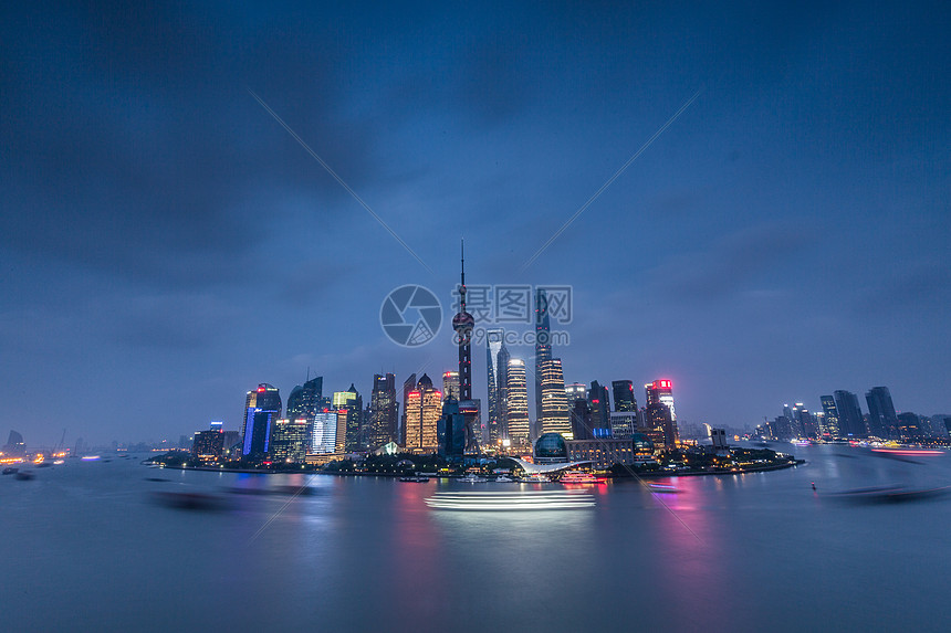 上海外滩浦东夜景图片