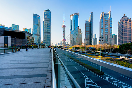 上海城市建筑背景图片