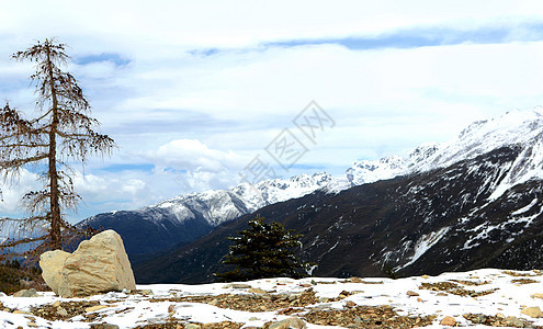 雪山电商背景图片